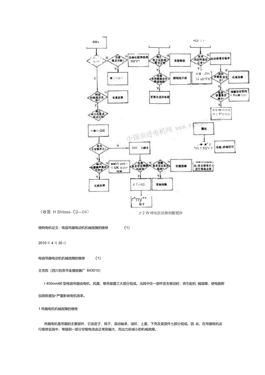 风扇电动机常见故障的维修_第3页