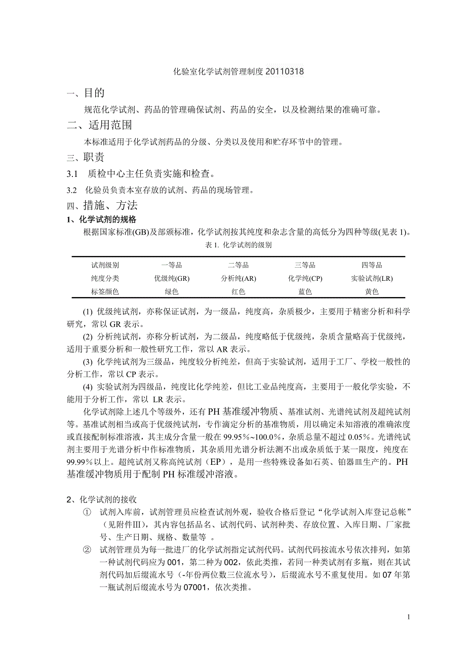 化学试剂管理制度剖析_第1页