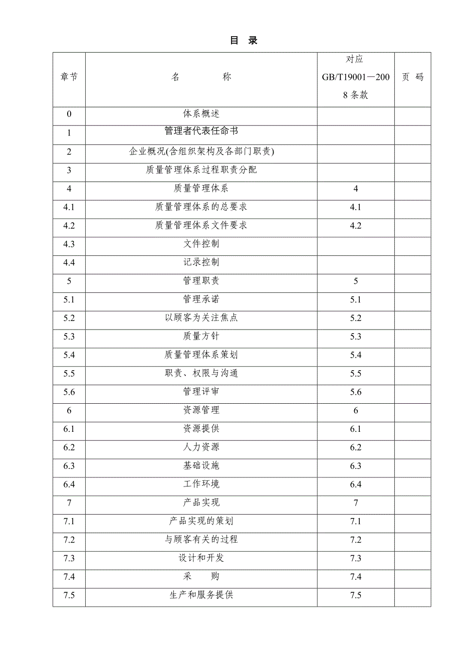 【管理精品】东莞质量手册_第1页