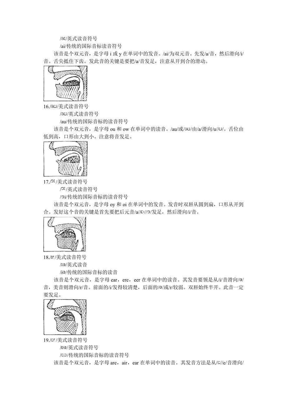 48个国际音标的书写与发音_第5页