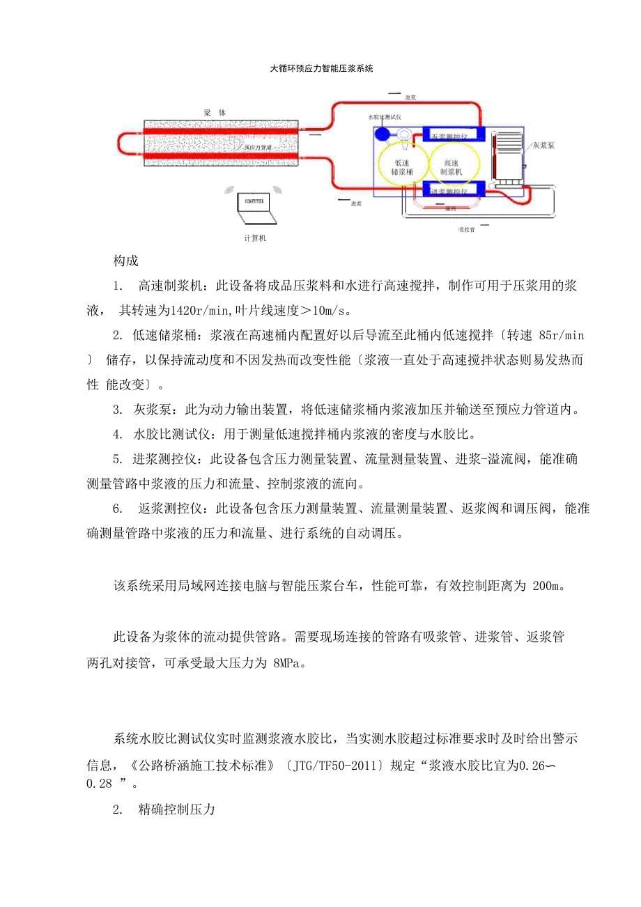 桥梁预应力智能张拉压浆系统施工工法_第5页