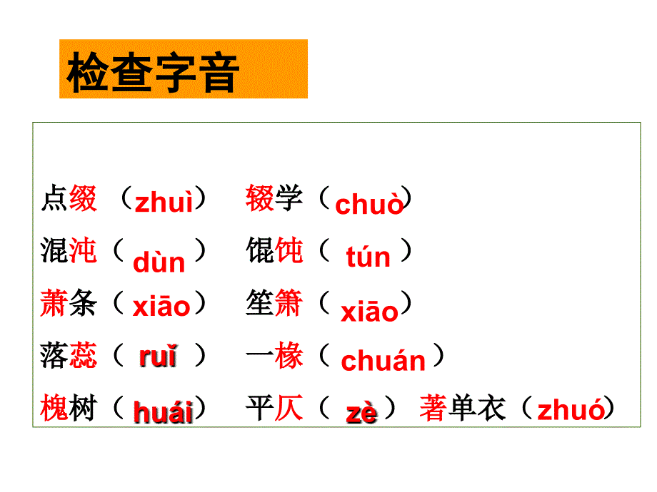 故都的上课简洁实用不花俏全解课件_第1页