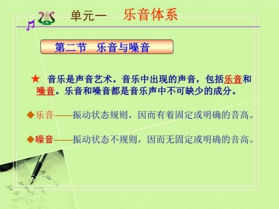 乐理与视唱练耳 教学课件 单元一教学提纲_第4页