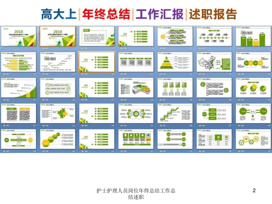 护士护理人员岗位年终总结工作总结述职课件_第2页