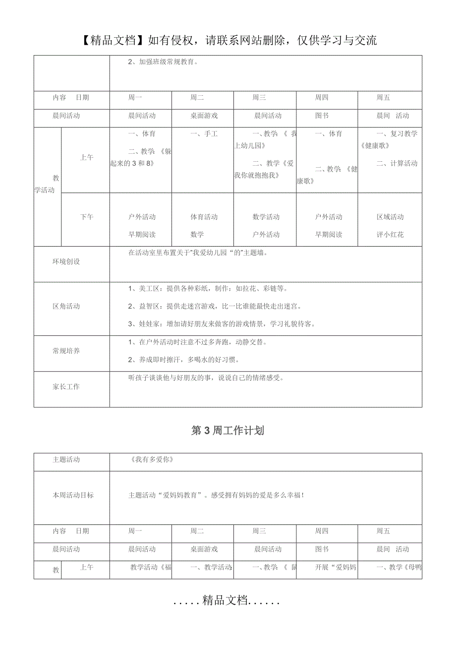 中班下学期周计划_第3页