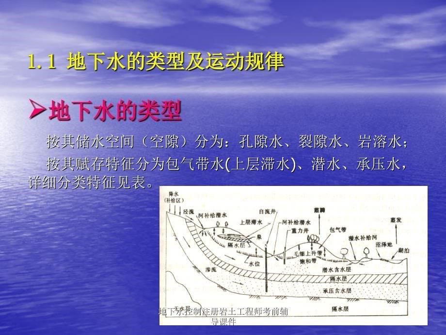 地下水控制注册岩土工程师考前辅导课件_第5页