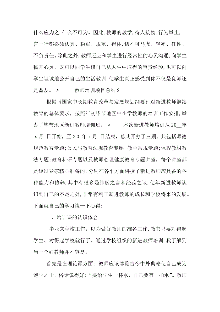 教师培训项目总结_第3页