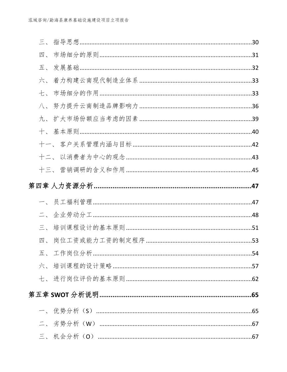 勐海县康养基础设施建设项目立项报告_第2页