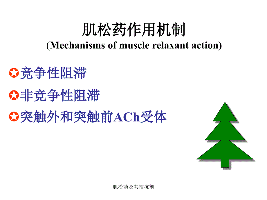 最新肌松药及其拮抗剂_第4页