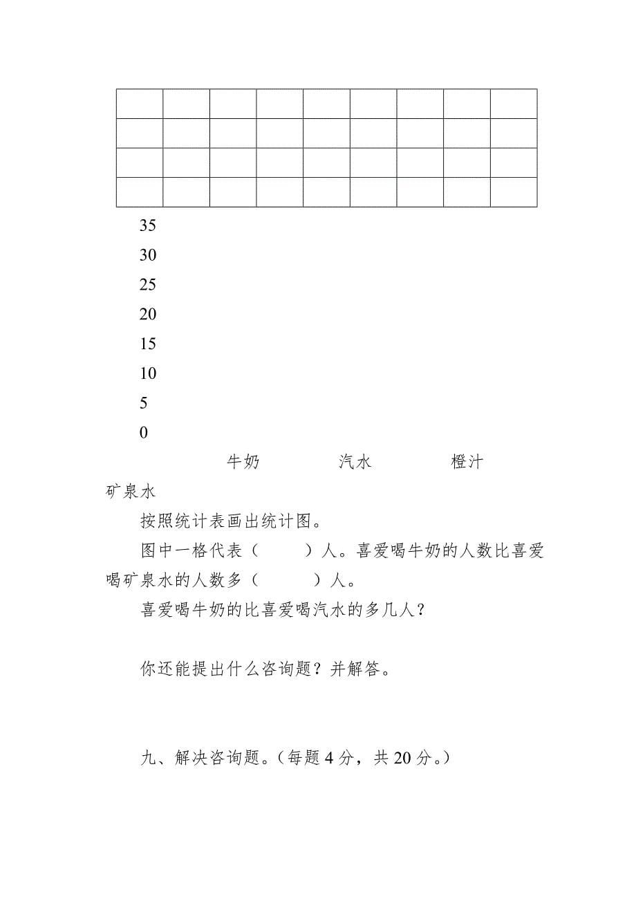 2013年二年级下数学期末复习试题(二).doc_第5页