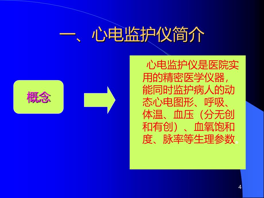 心电监护仪 PPT课件_第4页