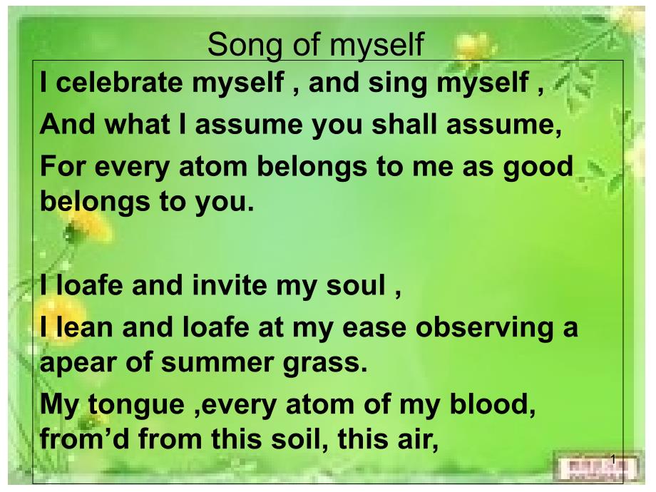 Songofmyself_第1页