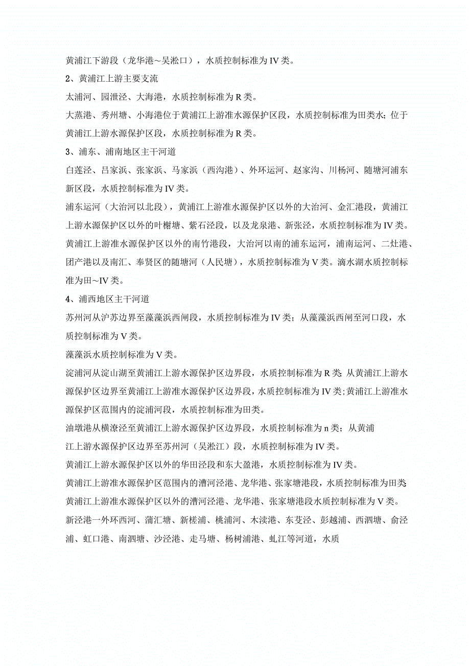 上海市水环境功能区划(2011年修订版)_第2页