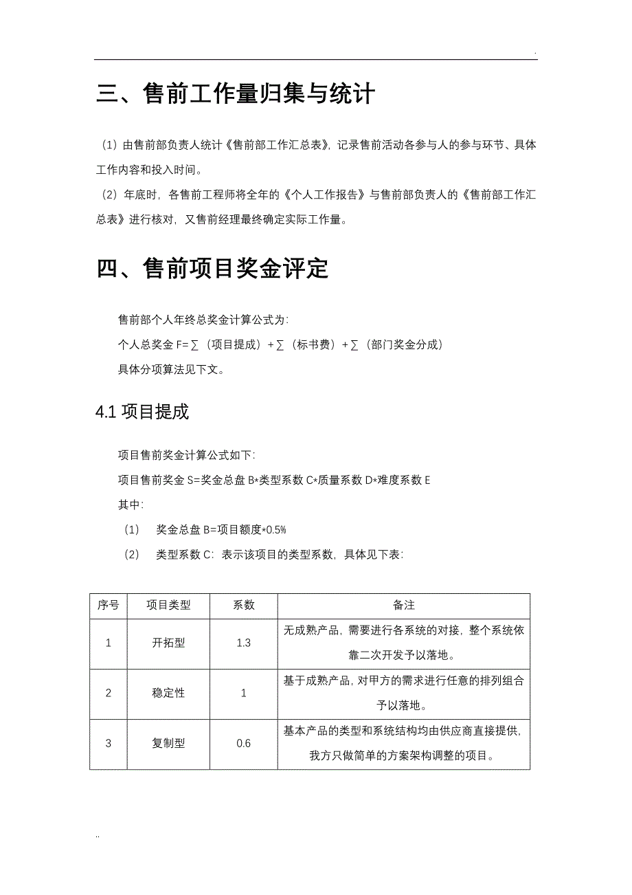 售前绩效考核制度_第2页