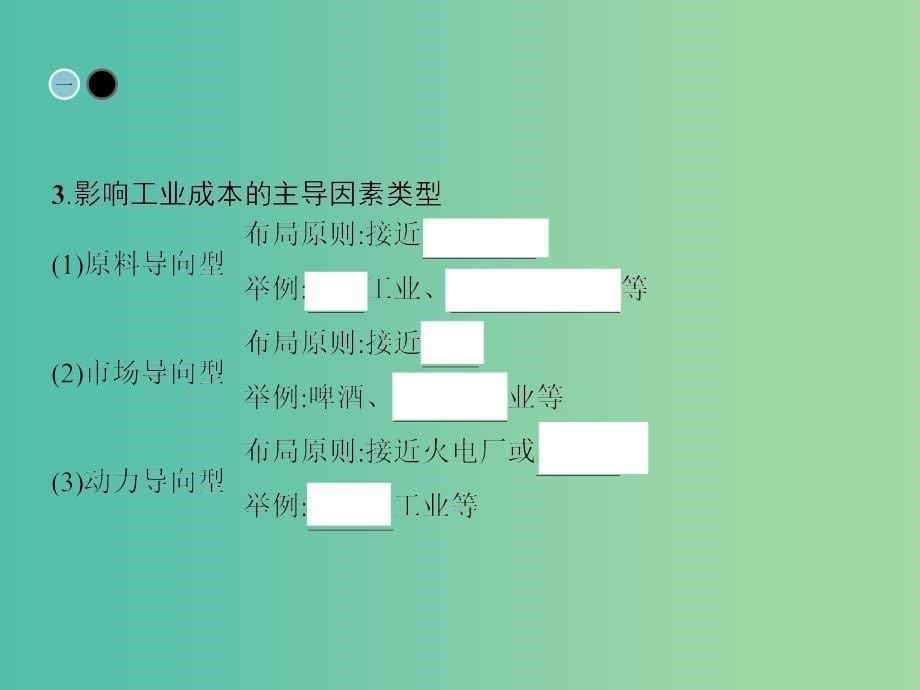 高中地理 第四章 工业地域的形成与发展 第一节 工业的区位选择课件 新人教版必修2.ppt_第5页