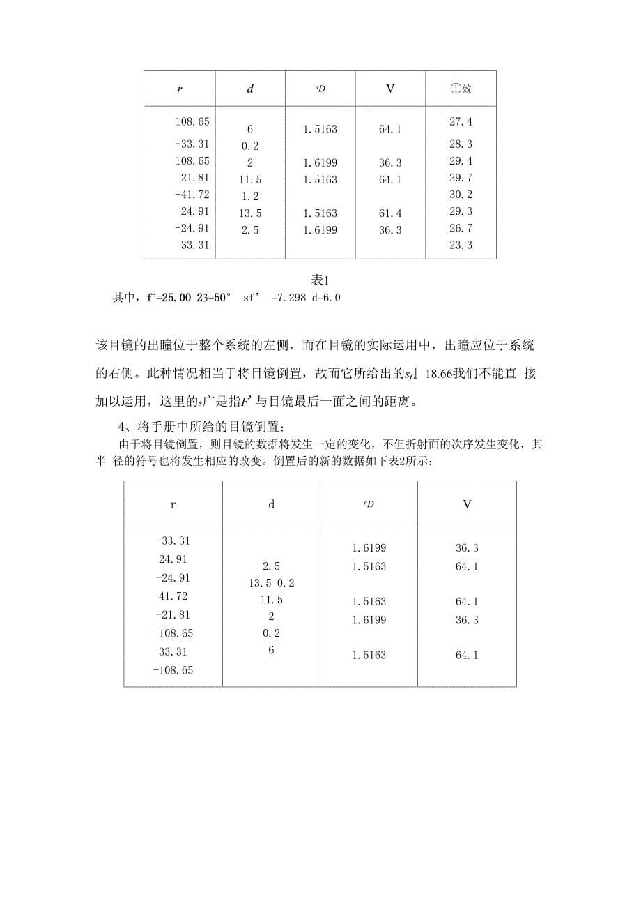 应用光学课程设计_第5页