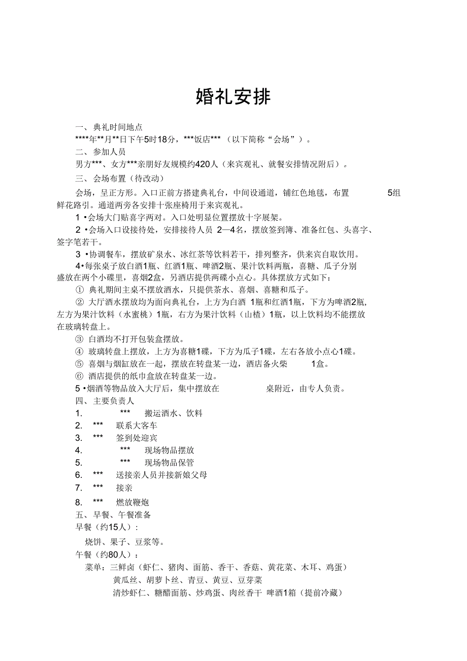 婚庆专业技术方案策划_第1页