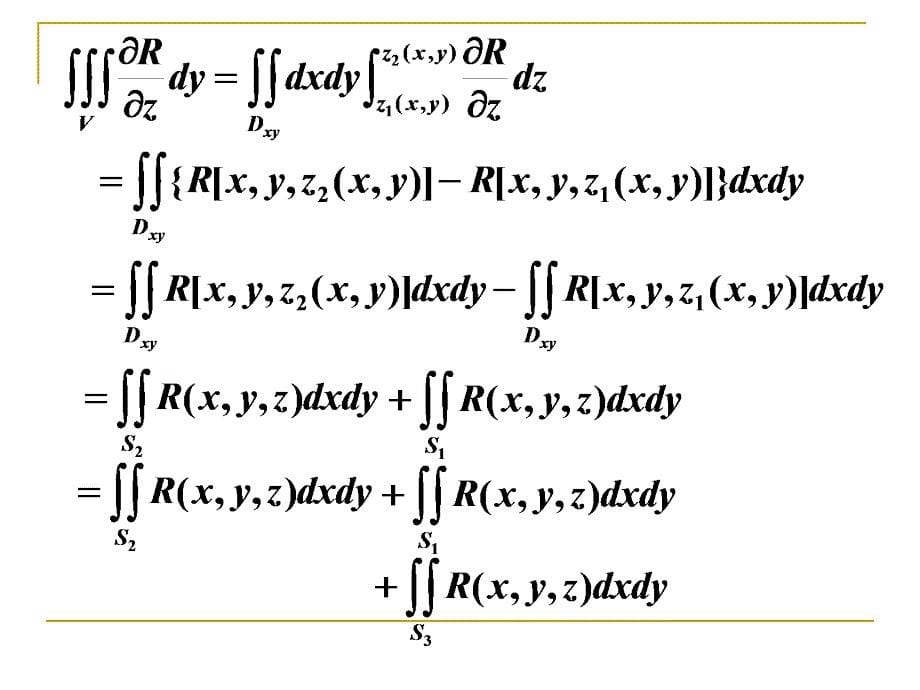 数学分析课件：18-3Gauss公式_第5页