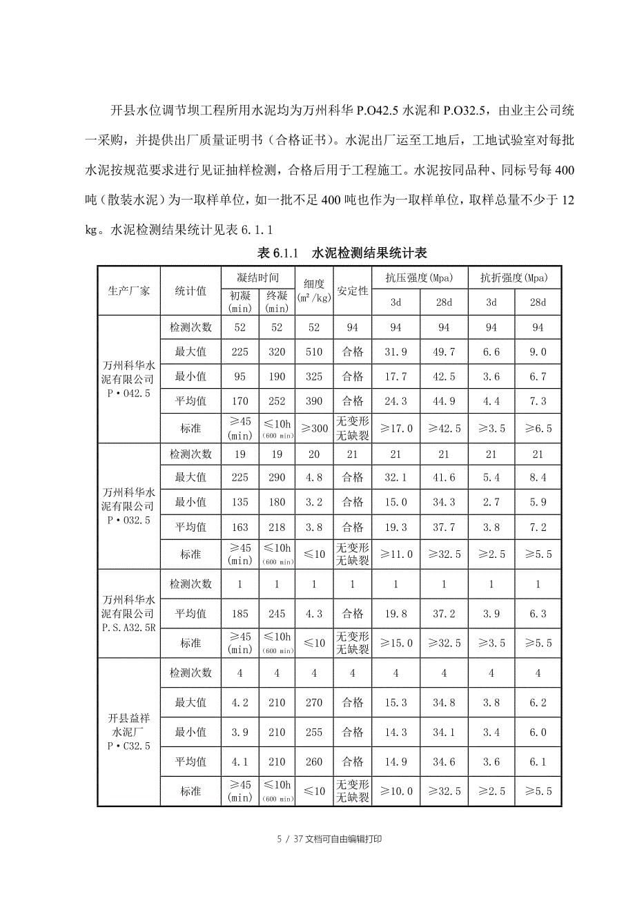 调节坝蓄水安全鉴定检测报告_第5页