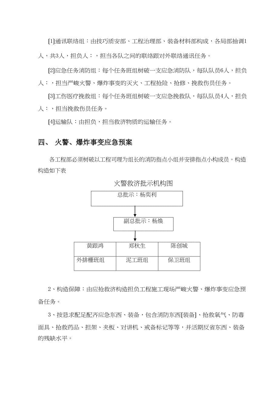 2023年建筑行业施工现场的各项应急预案.docx_第5页