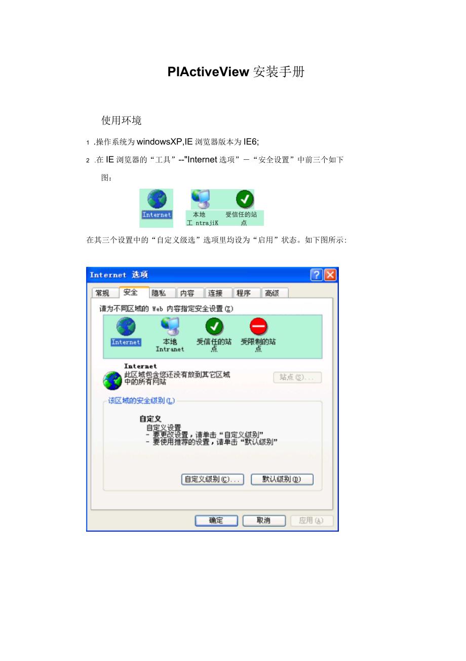 PIActiveView安装手册_第1页