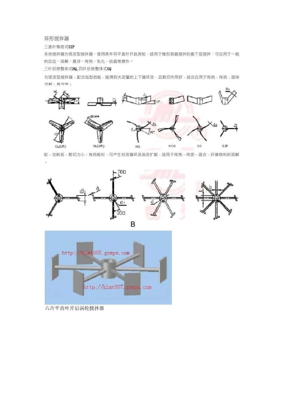 各种搅拌器介绍_第5页