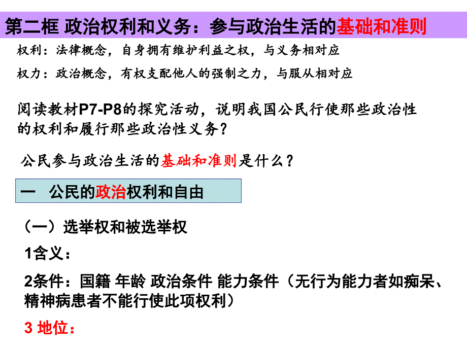 DIY政治权利和义务：参与政治生活的基础和准则_第1页