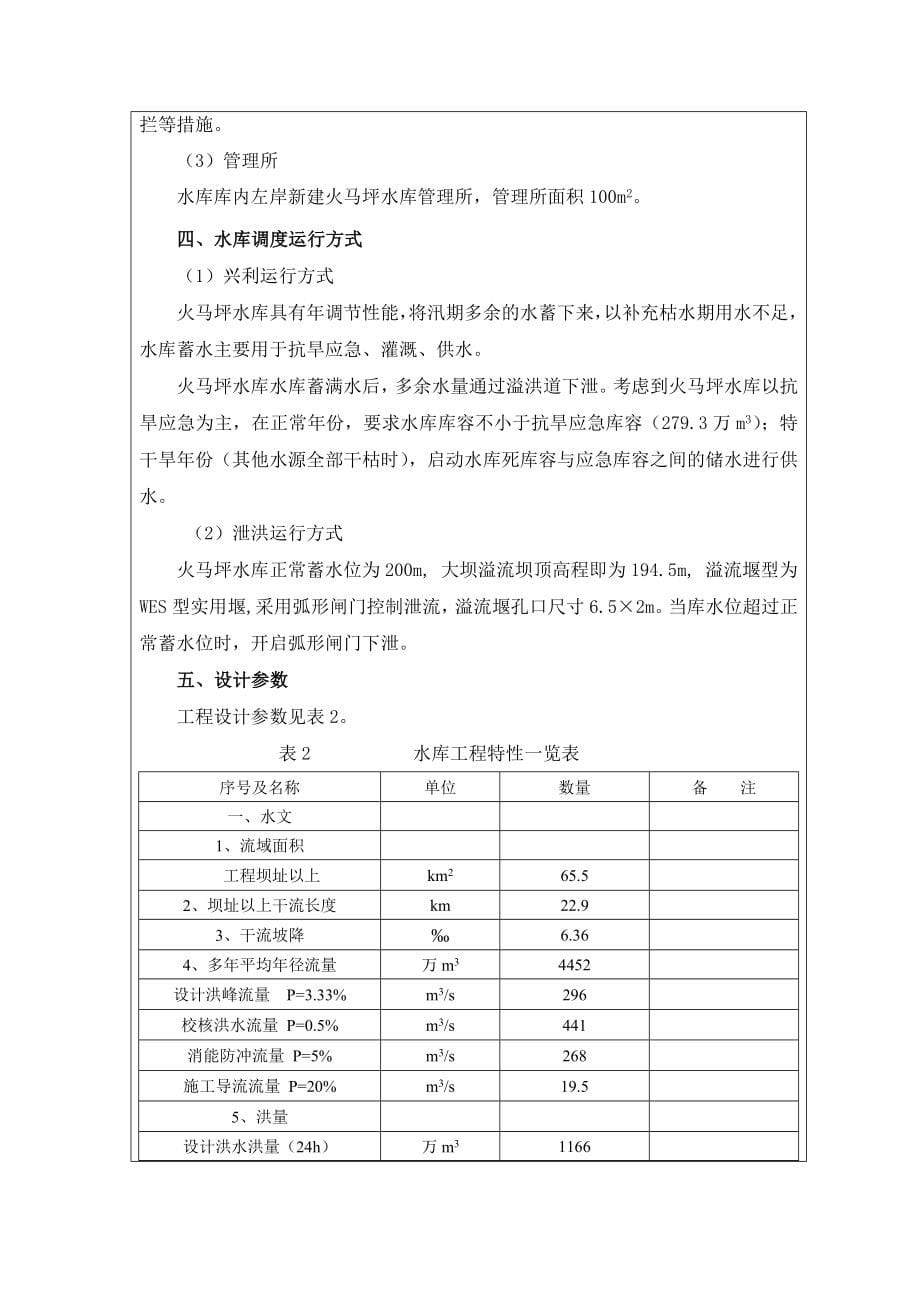 麻阳县抗旱应急水源火马坪水库工程2417_第5页