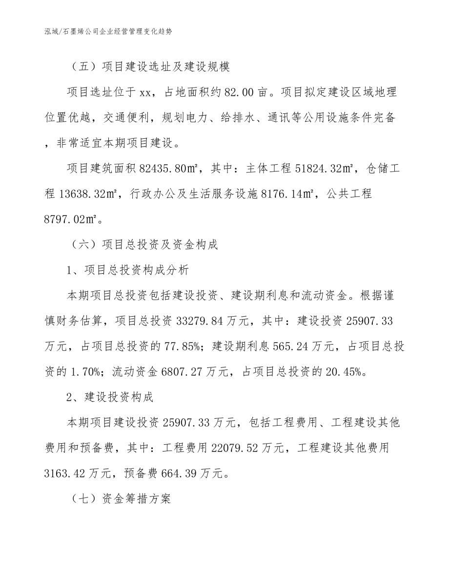 石墨烯公司企业经营管理变化趋势_第5页