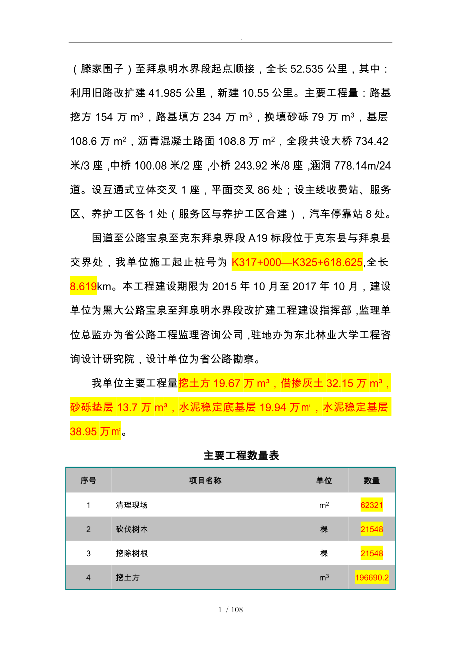 公路工程工程施工设计方案_第2页