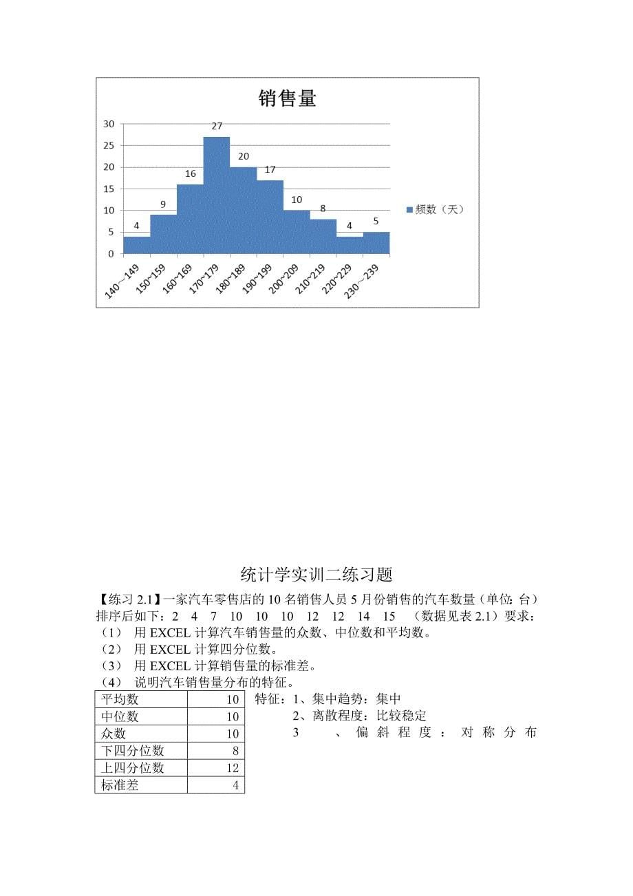 统计学实训练习题_第5页