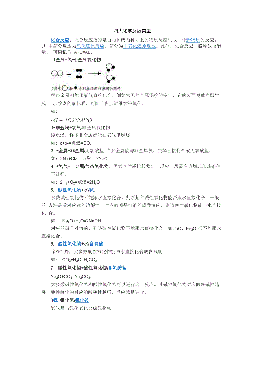 四大基础反应类型_第1页