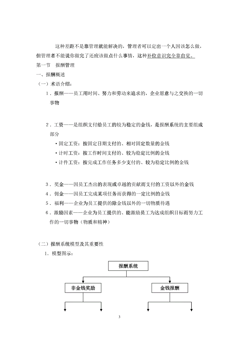 某某公司薪酬管理与绩效管理_第3页