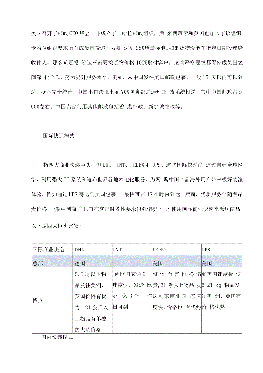 跨境电商国际物流模式有哪些_第2页