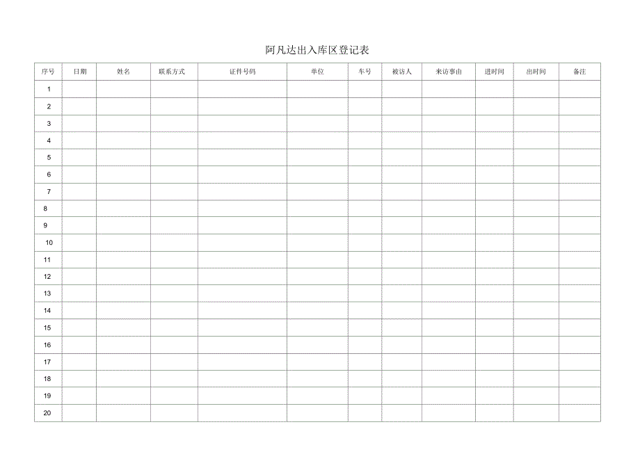 公司仓库门卫管理制度_第4页