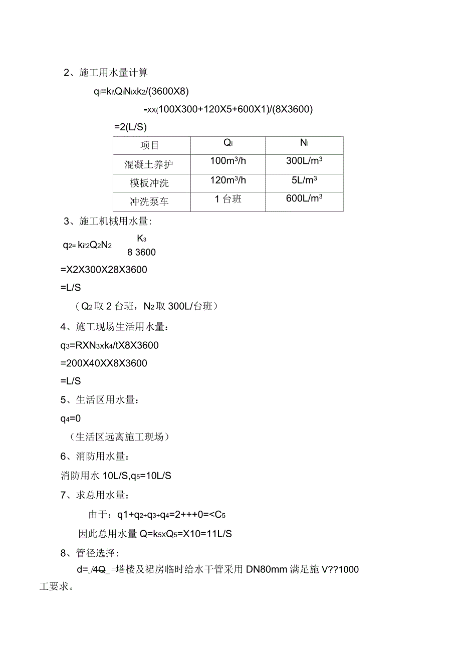 现场临水施工方案_第2页