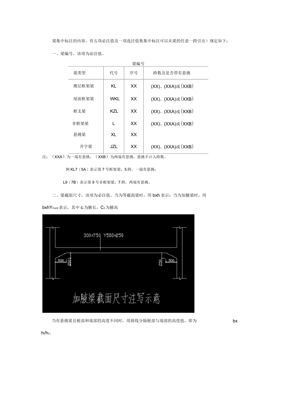 梁的标注内容_第1页