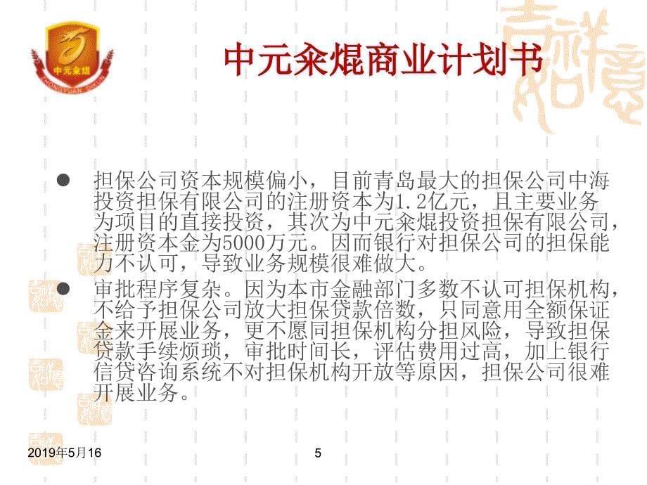 金融投资担保公司商业计划书_第5页