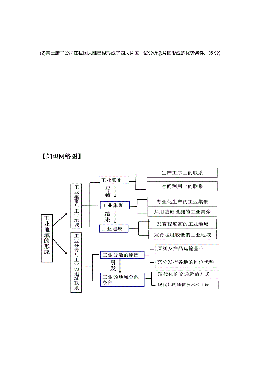 最新地理 导学案11 工业地域联系_第4页