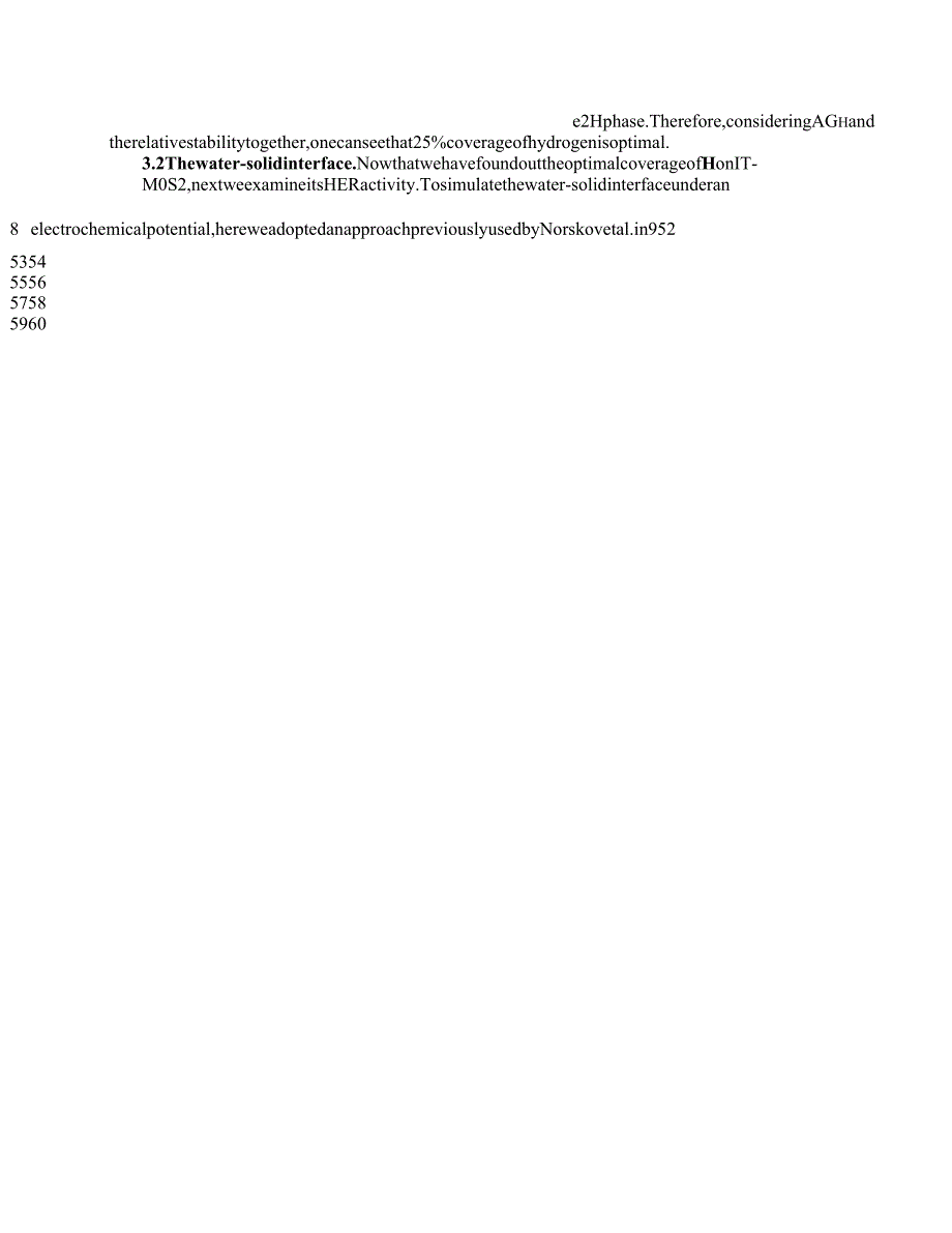 Mechanism of Hydrogen Evolution Reaction on 1T-MoS2 from First Principles.docx_第3页