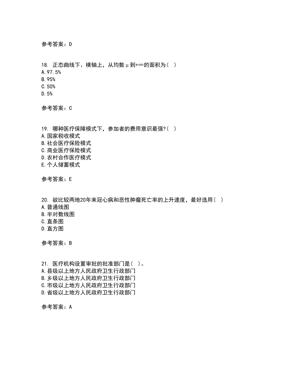 中国医科大学21春《卫生信息管理学》离线作业2参考答案33_第5页