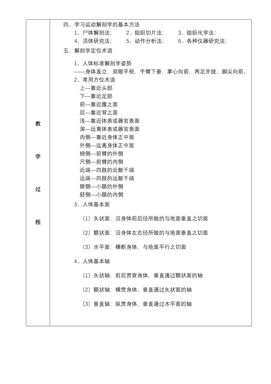 成都体育学院运动解剖学教案_第3页