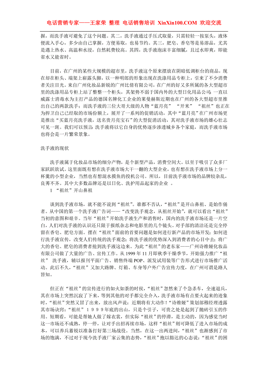 王家荣-中国洗手液市场分析.doc_第2页