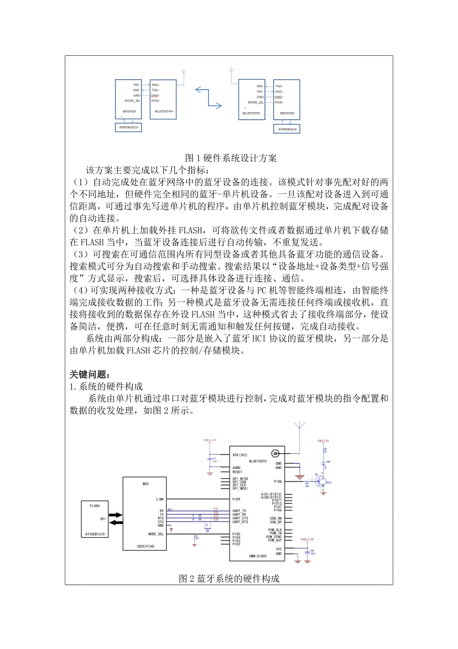 基于单片机的蓝牙通讯板块.doc_第2页