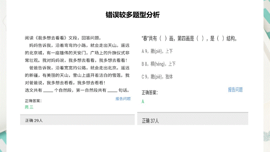 数据可视化呈现与解读语文线上教学和线下教学成绩分析_第4页