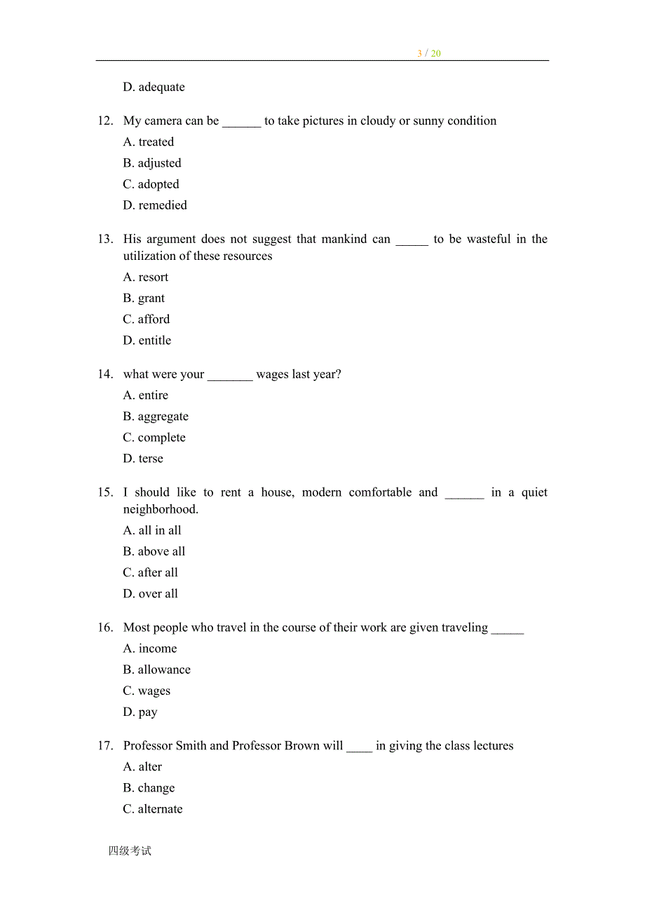 赵丽词汇5500速记练习试题.doc_第3页