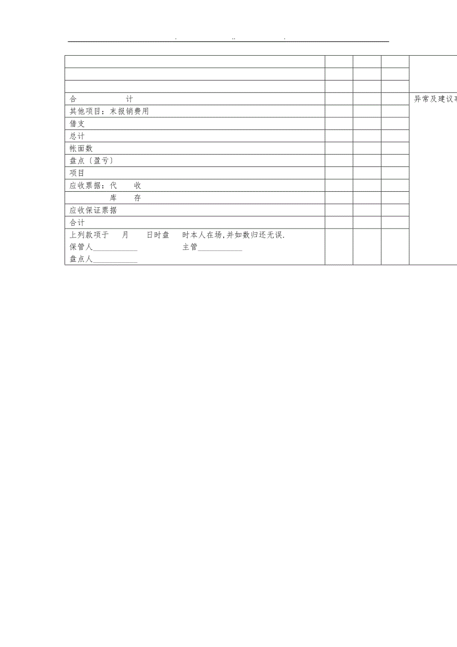 公司财务表格汇总_第2页