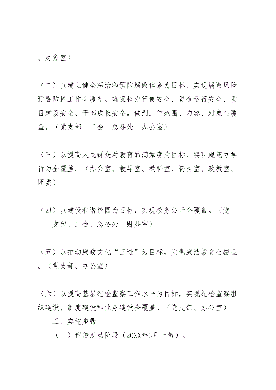 管理及腐败风险预警防控工作实施方案_第3页