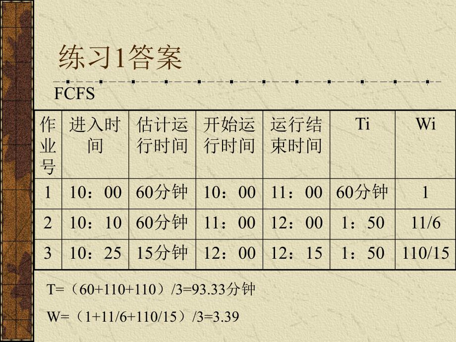 《计算机系统与系统软件》PPT电子课件教案资源分配与调度练习_第2页