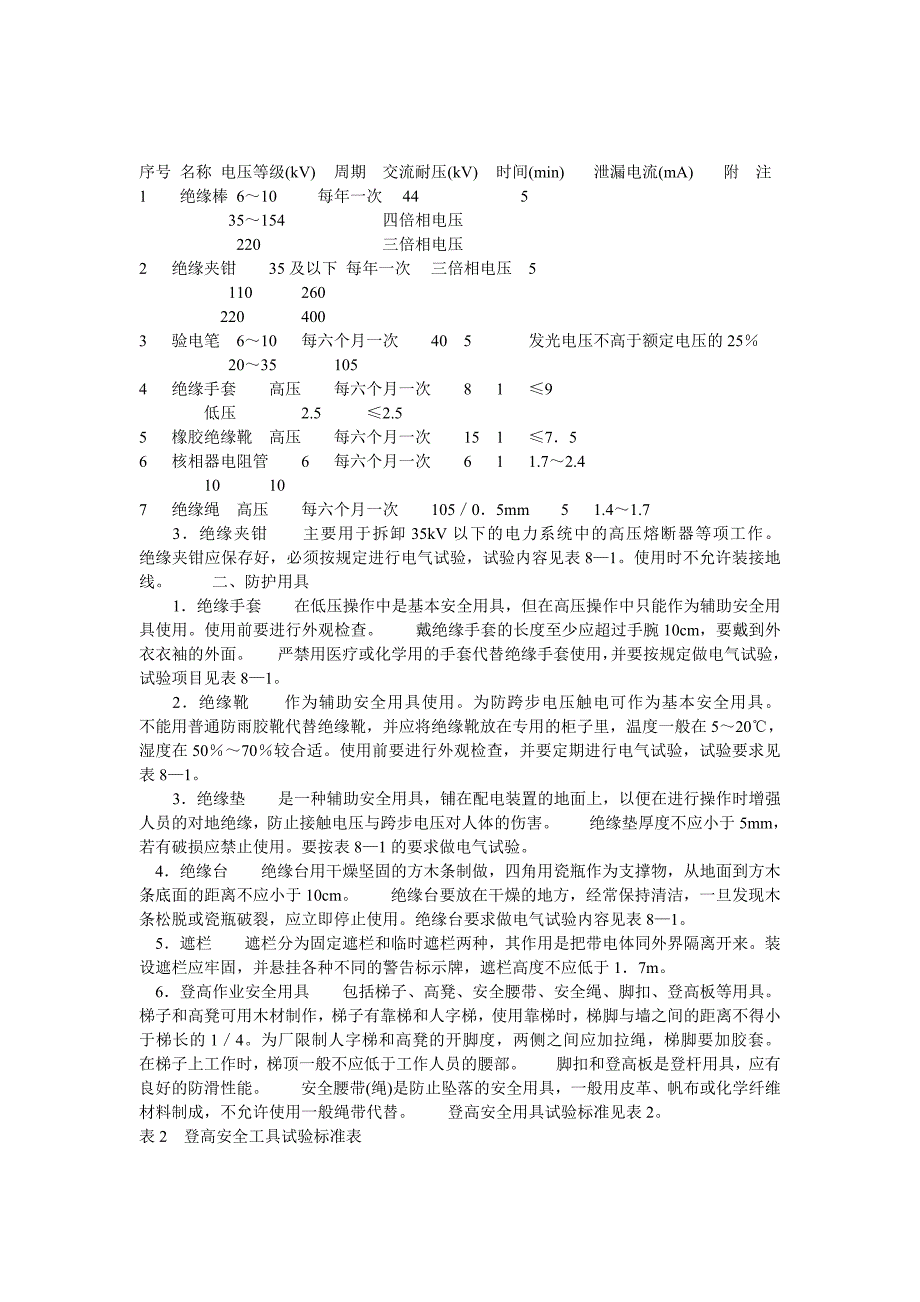 第四章 电气安全用具与安全标识_第2页